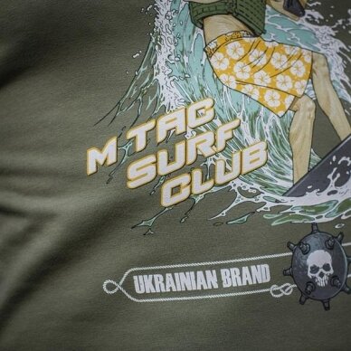 "M-Tac" marškinėliai Surf Club - Light Olive (80062038) 15