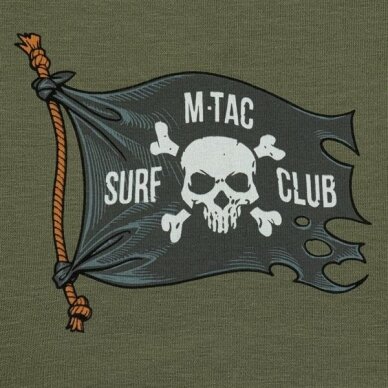 "M-Tac" marškinėliai Surf Club - Light Olive (80062038) 4