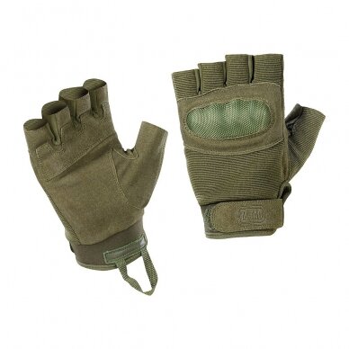 "M-Tac" pirštinės Assault Tactical Mk.3 Fingerless - Olive (90213001)