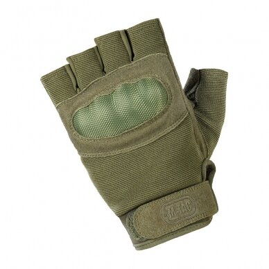 "M-Tac" pirštinės Assault Tactical Mk.3 Fingerless - Olive (90213001) 2