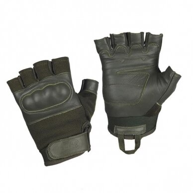 "M-Tac" pirštinės Assault Tactical Mk.4 Fingerless - Olive (90214001)