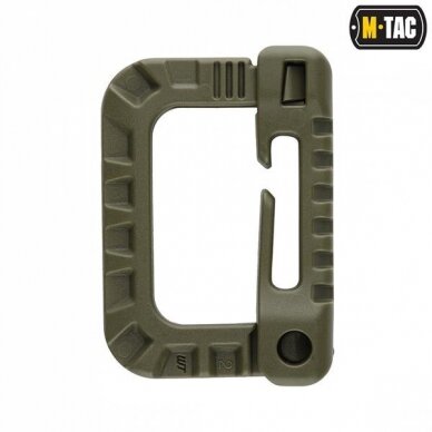 "M-Tac" karabinas - Plastic Carabiner - OD (3158-OD) 2