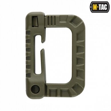 "M-Tac" karabinas - Plastic Carabiner - OD (3158-OD) 3