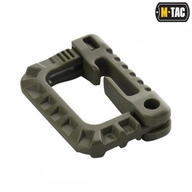 "M-Tac" karabinas - Plastic Carabiner - OD (3158-OD)