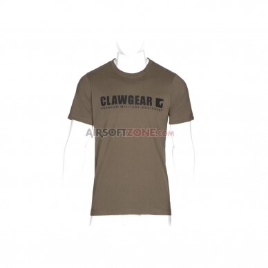 "Clawgear" Marškinėliai - CG Logo Tee - RAL7013 (34178)