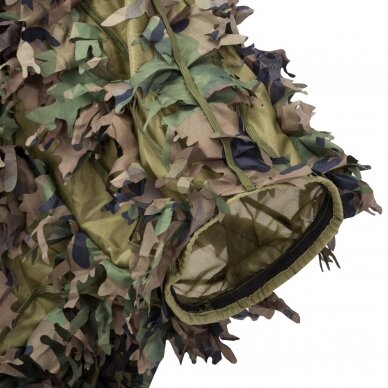 "Helikon" - maskuotės apsiaustas - LEAF GHILLIE SET - US Woodland (KP-LFG-PO-03) 5