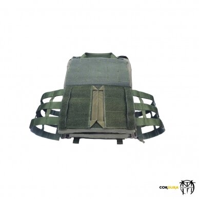 "Matuza Tactical" taktinė liemenė su komforto paketu B9 Mod. 1.1 - Ranger Green 10