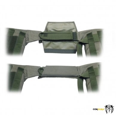 "Matuza Tactical" taktinė liemenė su komforto paketu B9 Mod. 1.1 - Ranger Green 11