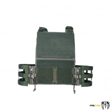 "Matuza Tactical" taktinė liemenė su komforto paketu B9 Mod. 1.1 - Ranger Green 12