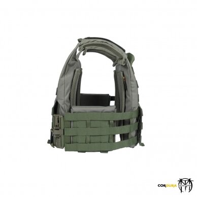 "Matuza Tactical" taktinė liemenė su komforto paketu B9 Mod. 1.1 - Ranger Green 2