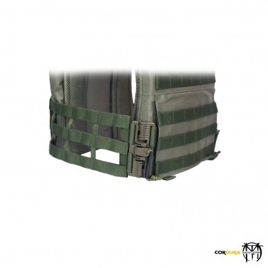 "Matuza Tactical" taktinė liemenė su komforto paketu B9 Mod. 1.1 - Ranger Green 8