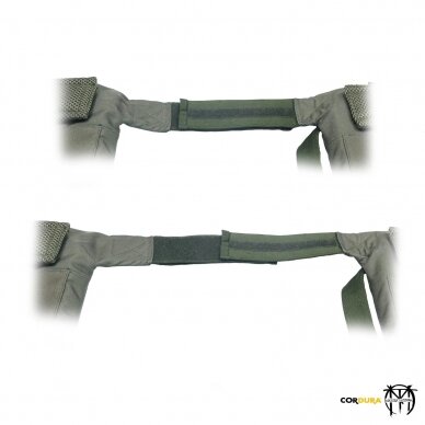 "Matuza Tactical" taktinė liemenė su komforto paketu B9 Mod. 1.1 - Ranger Green 9