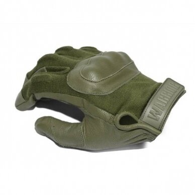 "Warrior" Pirštinės - ENFORCER HARD KNUCKLE GLOVES - OD GREEN (W-EO-EHK-OD) 4