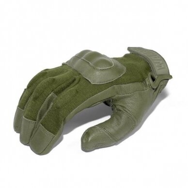 "Warrior" Pirštinės - ENFORCER HARD KNUCKLE GLOVES - OD GREEN (W-EO-EHK-OD) 5