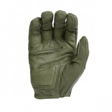 "Warrior" Pirštinės - ENFORCER HARD KNUCKLE GLOVES - OD GREEN (W-EO-EHK-OD) 1