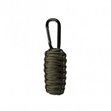 "MIL-TEC" išgyvenimo rinkinys - PARACORD - OD (16027601)