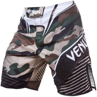 "Venum" MMA šortai Camo Hero - Green/Brown