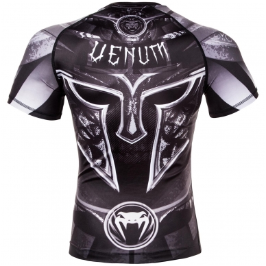 "Venum" MMA marškinėliai trump. rankov. Gladiator - Black/White 3