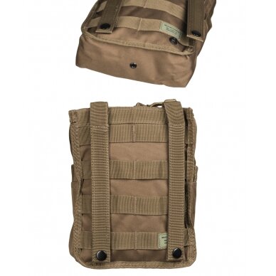 "MIL-TEC" MOLLE BELT POUCH LG - DARK COYOTE (13487119) 2