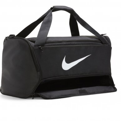 "Nike" sportinis krepšys  Black/White 2