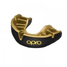 "OPRO" dantų apsauga Self-Fit Gold - Black/Gold