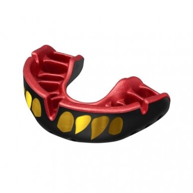 "OPRO" dantų apsauga Self-Fit GEN5 Gold Jaws - Black/Red