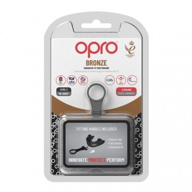 "OPRO" dantų apsauga Self-Fit Bronze - White 4