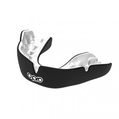 "OPRO" dantų apsauga Instant Custom Single Colour - Black/White