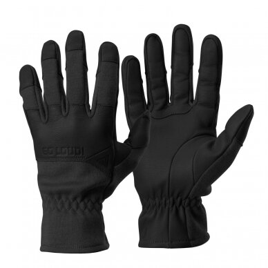 "Direct Action" Pirštinės - CROCODILE FR GLOVES LONG - Black (GL-CRFL-NMX-BLK)