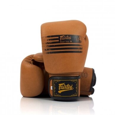 "Fairtex" bokso pirštinės  Legacy - Matte Brown