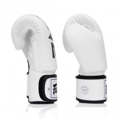 "Fairtex" bokso pirštinės ONE Championship - White 2