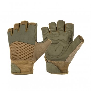 "Helikon" Pirštinės - HALF FINGER MK2 GLOVES - Olive Green/Coyote (RK-HF2-NE-0211A)