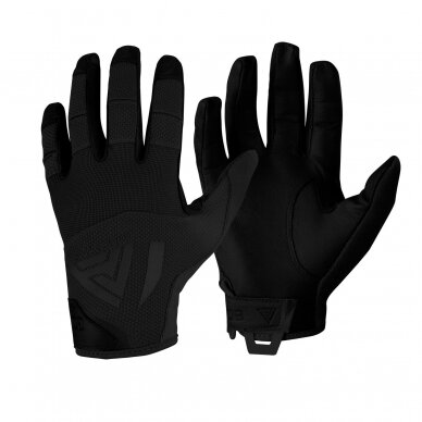 "Direct Action" Pirštinės - HARD GLOVES - LEATHER - Black (GL-HARD-GLT-BLK)