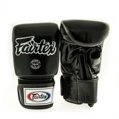 "Fairtex" pirštinės kriaušei TGO3 - Black 1