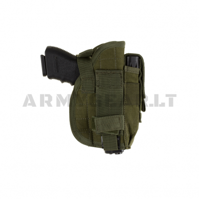 "Invader Gear" Pistoleto dėklas tvirtinamas prie diržo - Belt Holster Left - OD (9701)