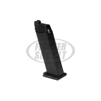 Airsoft - "WE" Dėtuvė - Magazine G-Force 17/18 24rds - Black 1