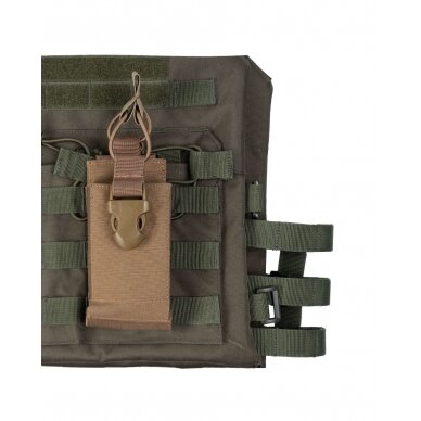 "MIL-TEC" RADIO POUCH MOLLE - DARK COYOTE (13493719) 1