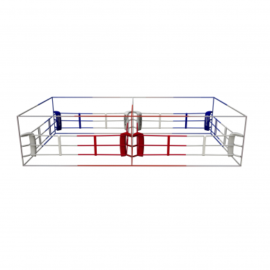 Ringas - ECONOMY BOXING RING DOUBLE STEDYX 1