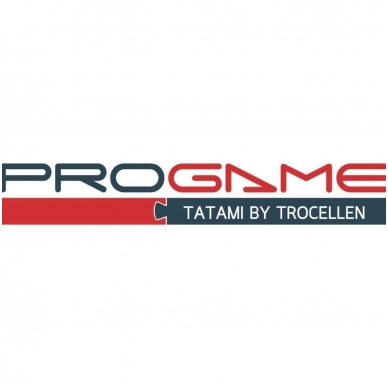 "Trocellen" sertifikuotas tatamis ProGame - II rūšis 4cm minkštas - Red/Green 2