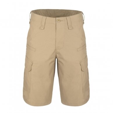 "Helikon" Šortai - CPU SHORTS - COTTON RIPSTOP - Khaki (SP-CPK-CR-13) 1