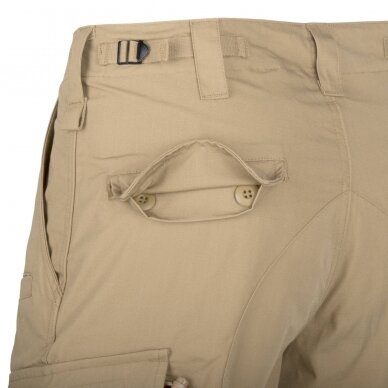 "Helikon" Šortai - CPU SHORTS - COTTON RIPSTOP - Khaki (SP-CPK-CR-13) 3