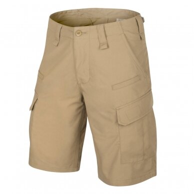 "Helikon" Šortai - CPU SHORTS - COTTON RIPSTOP - Khaki (SP-CPK-CR-13)