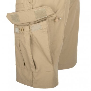 "Helikon" Šortai - CPU SHORTS - COTTON RIPSTOP - Khaki (SP-CPK-CR-13) 7