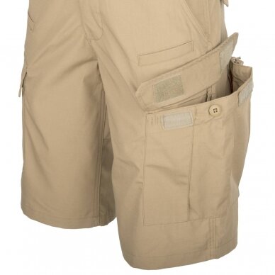 "Helikon" Šortai - CPU SHORTS - COTTON RIPSTOP - Khaki (SP-CPK-CR-13) 8