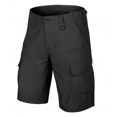 "Helikon" Šortai - CPU SHORTS - POLYCOTTON RIPSTOP - Black (SP-CPK-PR-01)