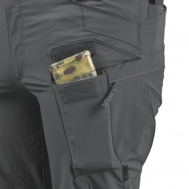 "Helikon" Šortai - OUTDOOR TACTICAL SHORTS 11"® VERSASTRECTH LITE - Shadow Grey (SP-OTK-VL-35) 6