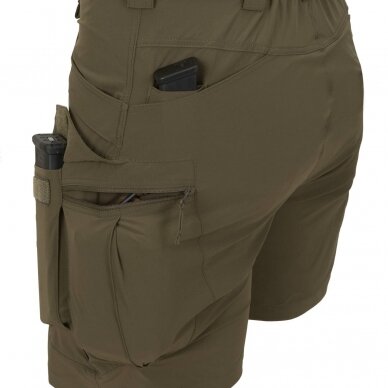 "Helikon" Šortai - OUTDOOR TACTICAL ULTRA SHORTS - VERSASTRETCH LITE - Taiga Green (SP-OTU-VL-09) 4