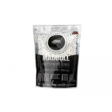 Airsoft - "Madbull" Šratai - Precision BBs 0,28g - bag 4000 pcs.