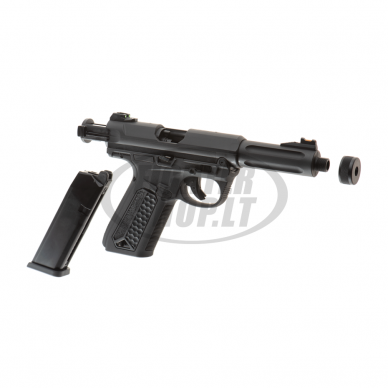 Airsoft - "Action Army" Šratasvydžio pistoletas - AAP01 GBB Full Auto / Semi Auto - Black 2
