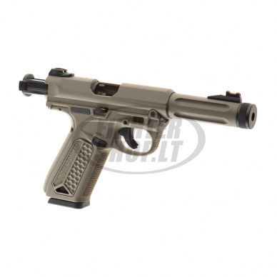 Airsoft - "Action Army" Šratasvydžio pistoletas - AAP01 GBB Full Auto / Semi Auto - Dark Earth 1